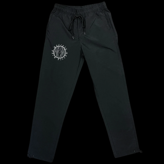 Mafioso/Mafiosa Master Mind Windbreaker Sweatpants - Black