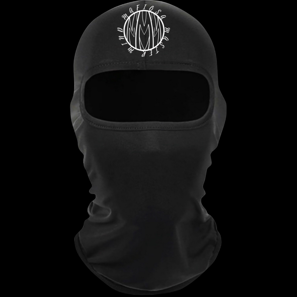 Mafioso/Mafiosa Master Mind Balaclava - Black