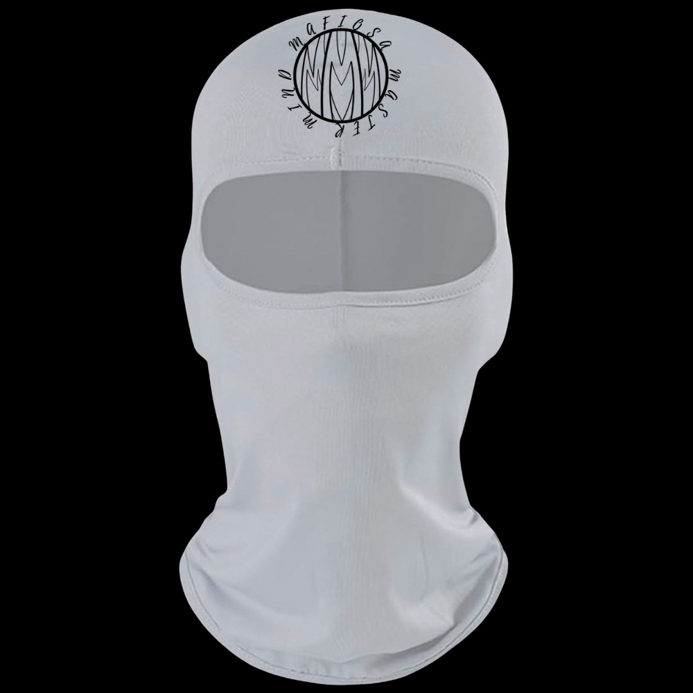 Mafioso/Mafiosa Master Mind Balaclava - Silver